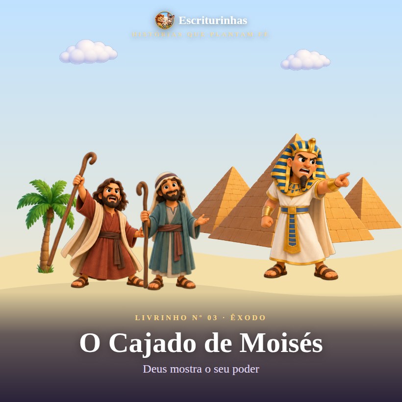 Capa: O Cajado de Moisés