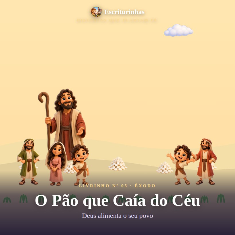Capa: O Pão que Caía do Céu