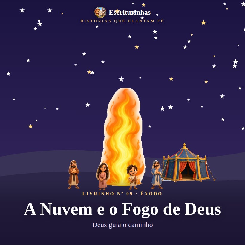 Capa: A Nuvem e o Fogo de Deus
