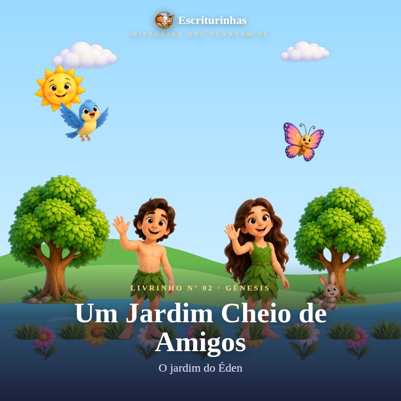 Capa: Um Jardim Cheio de Amigos