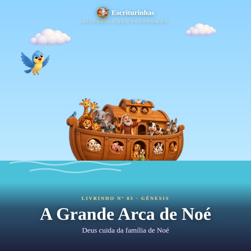 Capa: A Grande Arca de Noé